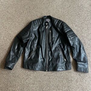 Leather Jacket H&M Mens XL
